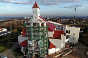 Remont wieży kościelnej wraz z wymianą dachu